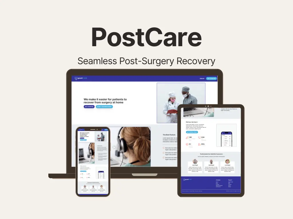 Post-Surgery Care Management App